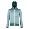 Ortovox Fleece Light Hoody W barva glacier grey velikost XL