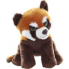 Panda červená plyšová 18cm
