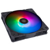 Ventilátor SilverStone Shark Force, ARGB - 140 mm, čierny