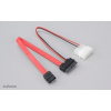 Akasa SATA2 Slim Line Cable 20cm - Red AK-CB050