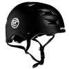 Spokey NINJA Juniorská cyklistická BMX prilba, 55-58 cm, čierna
