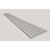 Dekoračný 3D lamelový Akustic panel 265x30x1,6cm Filc MDF Perleť Si lamela CPL Perleť Sivá 3D-F-CPL-PERLETOVA