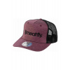 šiltovka Meatfly Horton Trucker 2025 Wine Red / Black Logo
