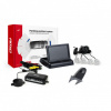 Asistenty parkovania TFT02 4,3 s kamerou HD-502-IR 4-senzorové, strieborné Amio