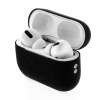 AppleMix Puzdro pre Apple AirPods Pro (2022) / AirPods Pro - Karabínka - Silikónové - Čierne