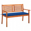 Lavica s operadlom, drevo 120 x 110 cm