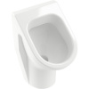 VILLEROY & BOCH Architectura odsávací pisoár s cieľovým objektom, s keramickým sitkom, 355 x 385 x 620 mm, biela alpská, 55742501