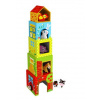 Tooky Toy kocky pyramída so zvieratkami Farma