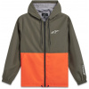 bunda SPEEDED WINDBREAKER, ALPINESTARS (zelená/oranžová, vel. L)