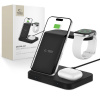 TECH-PROTECT QI15W-A37 3IN1 WIRELESS CHARGER FOR ANDROID & APPLE Čierny