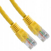 PremiumCord sp6utp030Y Patch, UTP RJ45-RJ45 CAT6, 3m, žlutý