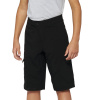 100 percent 100% Ridecamp Youth Shorts Black Veľkosť oblečenia: 24
