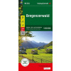 Bregenzerwald 1:50 000 turistická cyklistická a rekreační mapa