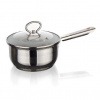 Banquet Rendlík 14cm se skl.poklicí 0,9l nerez MATTE NEW LINE indukce
