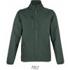 SOL´S FALCON / Dámska 3-vrstvová softshellová bunda - forest green XL
