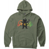 pánska mikina ETNIES GRIZZLY HOODIE Military M