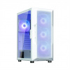 ZALMAN case I3 NEO, Mid Tower, ATX, 2xUSB 3.0, 1xUSB 2.0, 4x 120mm ARGB Fan, bílá I3 Neo ARGB White