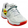 Wilson Kaos Emo K opal blue / white / neon flame