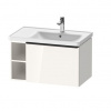 Duravit D-Neo Skrinka pod umývadlo 78,4 cm, pravá, vysoký lesk DE425702222