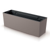 Plastový záhradný kvetináč s vložkou Urbi Case Mocca 77 x 23,5 x 24,6 cm PROSPERPLAST