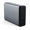 Satechi ST-TC108WM nabíječka na PDA/mobilní telefon Univerzální Černá, Šedá AC Vnitřní