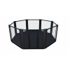 TOP TEN MMA MMA Cage - 23 inches (7 x 7 m), floor height 100 cm, length of panel 114.17 inches (290 cm), with 2 steps and 2 doors Gloves cut: Without Label