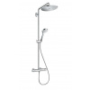 Hansgrohe Croma Select S Sprchová súprava Showerpipe 280 s termostatom, EcoSmart 9 l/min, chróm 26794000-HG