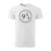 Sablio Tričko s potlačou Nástupište 9 a 3/4 - bílé 3XL