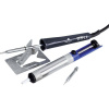 TOOLCRAFT MD-015PP spájkovacia súprava 230 V 15 W tužková, tvar špičky + odkladací stojanček, + odsávacia pumpa; 588292