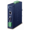 Planét priemyselný konvertor RS-232/422/485 na IP, 1x COM, 1x 100Base-TX, 9-48VDC, -40~+75°C, IP30, SNMP+Telnet