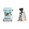 Ascaso Dream PID, Kid Blue + Eureka Mignon Zero 65 Speedy, CR white