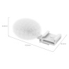 Cold Shoe Adapter with Furry Windscreen (White) for Sony ZV series cameras 4734 SmallRig