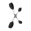 Velcro Hand and Leg Cuffs - Black