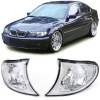 Priesvitné smerovky chrom (pár) pre BMW 3 Series E46 Sedan/ Touring 01-05