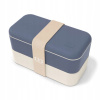 MonBento svačinový box Original Blue Natural fialová