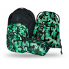 BAAGL 3 Set Coolmate Green: batoh, peračník, vrecko