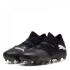 Puma Future 7 Match Womens Firm Ground Football Boots Black/White 5 (38)