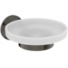 Ideal Standard La Dolce Vita Mydlovnička s držiakom, sklo/Magnetic Grey T5507A5