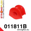 011811B: Front anti roll bar bush 20mm Red