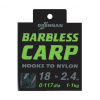 Drennan náväzce Barbless Carp vel.12 5 lb