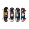 Miniskateboard 17 dětský SPARTAN 43x15x1,1cm, černá