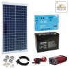Solárny FV ostrovný systém OFFGRID DC12V SP20Wp/RP10A/AA20Ah/OP1 uBASIC2-MCH (uBASIC2-CHATKA-1M: Konfigurovateľný pevný solárny FV ostrovný komplet OFF-GRID, Spotreba: MIKRO spotreba elektrickej energ