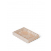 Ferm Living Podnos Mist Pearl, 10 x 15 cm – ružový