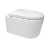 Mereo WC závesné kapotované, RIMLESS, 495x360x370, keramické, vr. sedátka CSS115SN VSD84S2