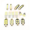 LED osvetlenie interiéru Volkswagen VW PASSAT B5 FL + osvetlenie ŠPZ