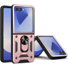 Techsuit - CamShield Series ochranný obal na Samsung Galaxy Z Flip7 - ružové zlato KF2347344