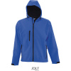 SOL's Collection Bunda s kapucí Replay Men, softshellová COT25660245000-royal blue XS Modrá královská