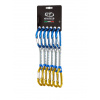 Lezecké expresky Climbing Technology Berry Set DY W 12 cm 6-pack - blue/gold
