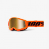 Okuliare 100 % Strata 2 Junior Neon Orange mirror