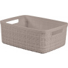 CURVER JUTE S 5L Košík 27 x 20 x 11 cm, taupe 01904-382